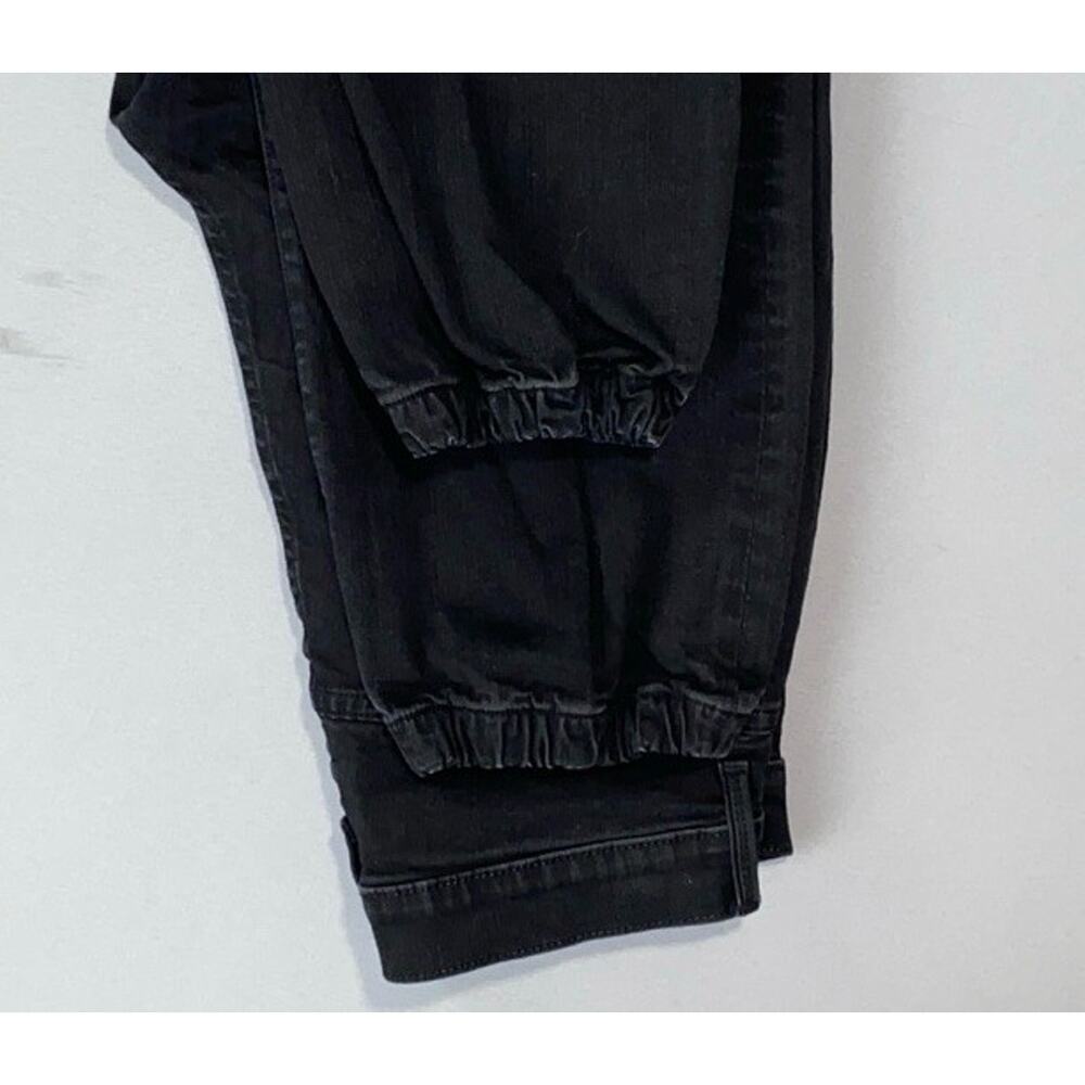 Mother The Wrapper Patch Springy Ankle Jogger Jeans in Not Guilty. Women's 30. - Picture 4 of 9
